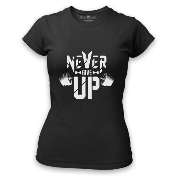 Never give up design - ladies Thumbnail